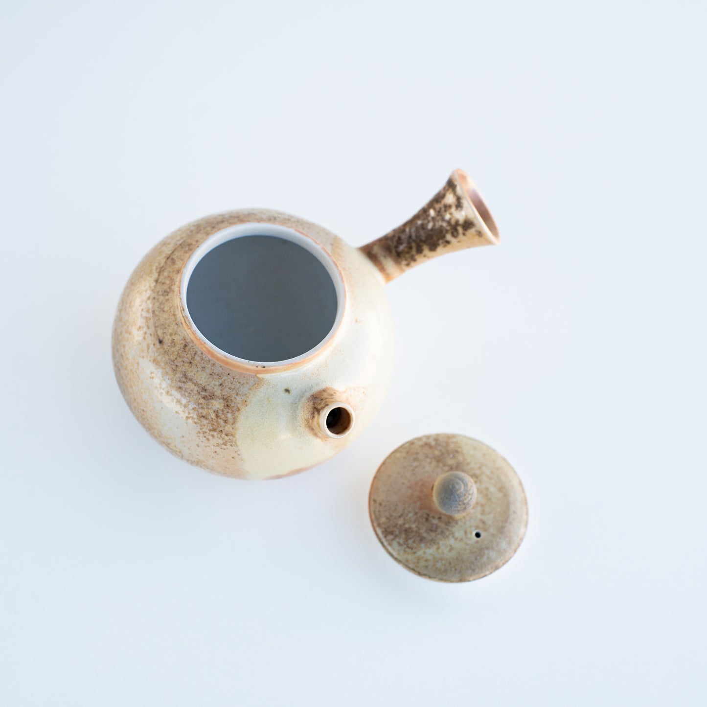 Wood Fired Side handle Teapot