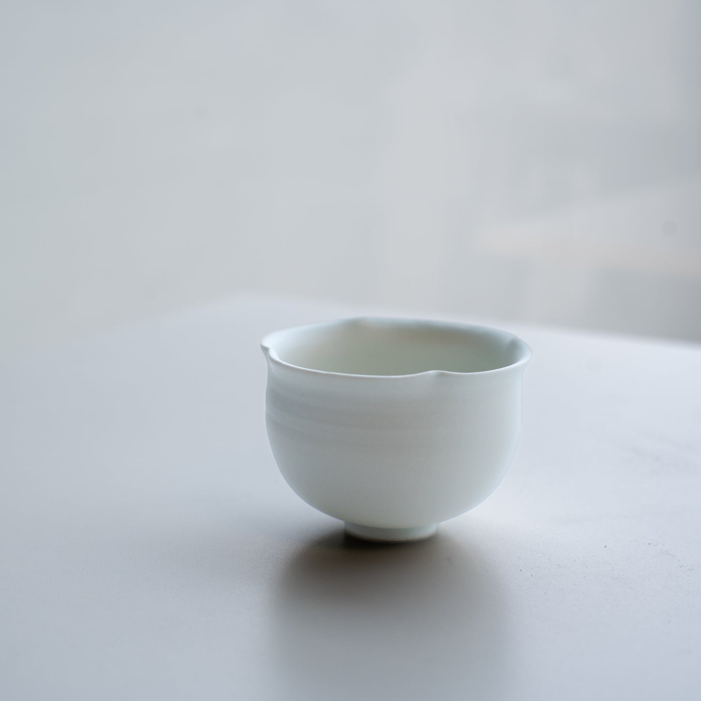 Flower Rim Tea Cup