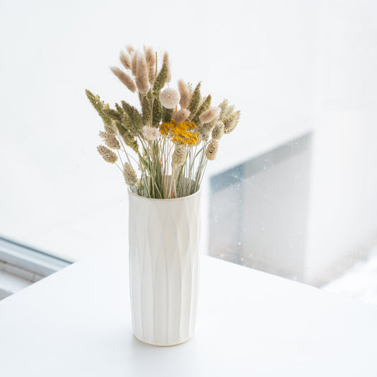 Hand-Carved Porcelain Vase